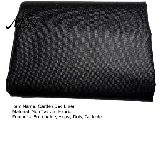 Cuttable Garden Bed Liner Raised Liner, Keeps Soil Contained and Water Drainage, Breathable Heavy Duty Fabric Planter Box Non Woven Plant for