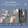 Universal Silicone Shower Hose Easy To Install Anti Twist Designs Shower Hose Flexible Bathroom Hose Simple Installation