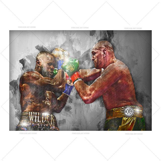 Abstraktní box Tyson Wall Art Malba Hvězda Tisk plakátu Malba na plátno Dekorace obývacího pokoje