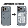Lettered Skull Pattern Case For iPhone 17 Pro Max Magnetic For Magsafe Hybrid TPU+PC Matte Cover For iPhone 16 15 14 13 Pro Max