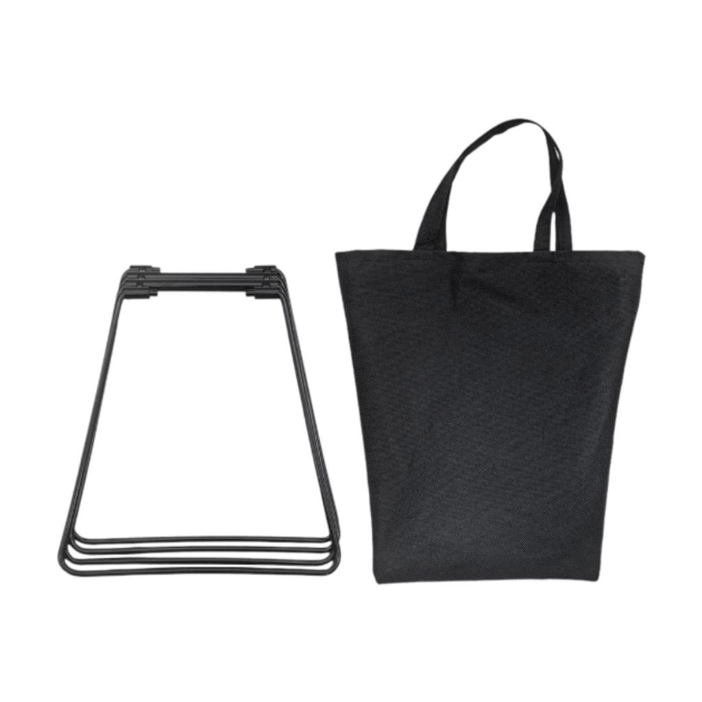 Foldable Cooling Stand Stable Fridge Ice Box Holder for Home Hiking Cooking