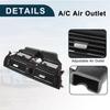 Front Center Air Vent Grille Heat AC Dash 64229166885 For BMW 5 Series F10