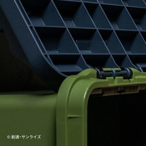 Plex Mobile Suit Gundam Toolbox 17L Zeon Principality Model Zaku Light Green