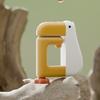 Pack of 2 Duck Shaped Space Saving Under Desk Schoolbag Hanger Bag Hanging Hook for Keys Umbrellas Cups Office Home Use
