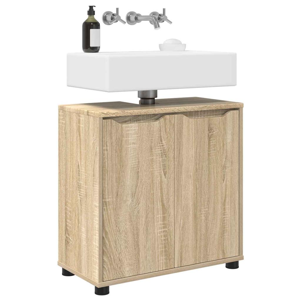 Bathroom Vanity Cabinet in Sonoma Oak 60 x 30 x 60 cm