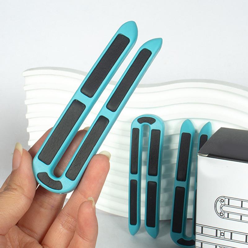 12Pcs U-Shape Hair Perm Insulation Clips Multipurpose Strong Hold Heat Resistance Hair Volume Clips For Salon Home Styling Tools