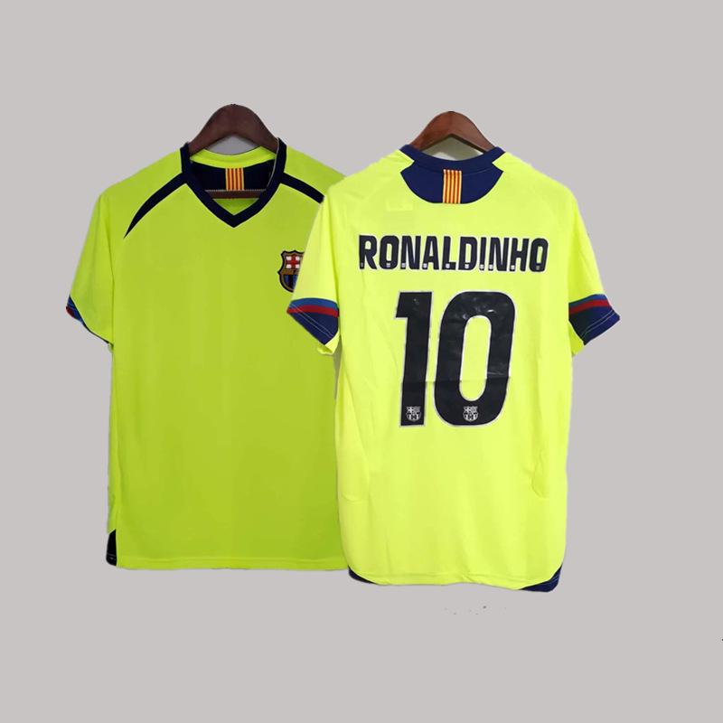 Royal M Barcelona retro jersey football jersey classic nostalgic replica Thai jersey