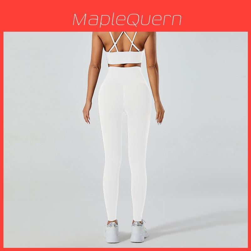 Yoga Outfit For Women With Racerback Top And Highwaist Leggings For Fitness And Yoga Practice