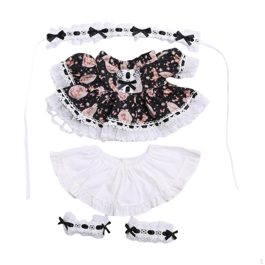 Creative Doll Outfit Set for Educational Play - Make Your Own Princess Dolls