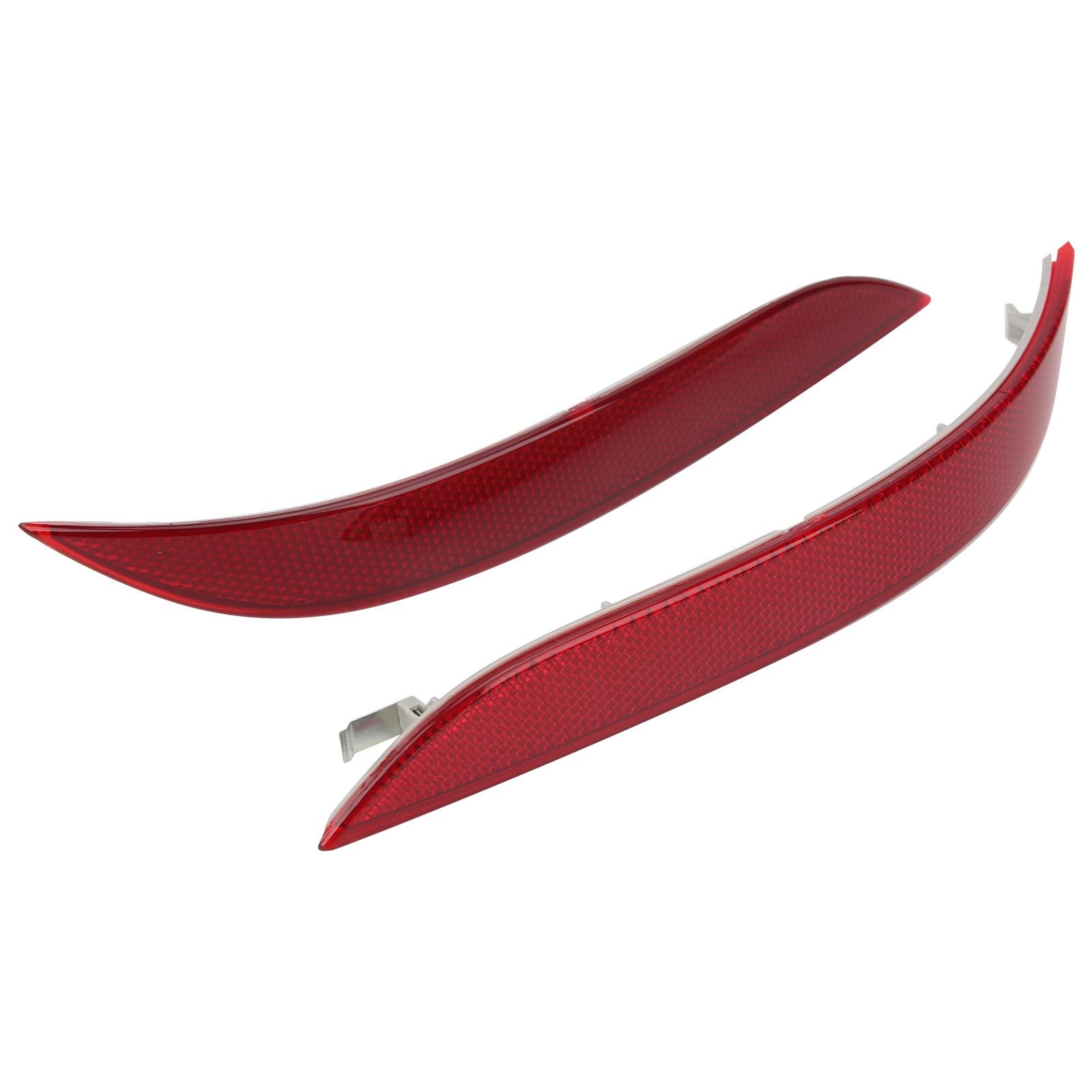 

Pair Rear Bumper Reflector 63146915039 63146915040 Replacement Fit for E60 5‑Series 2003‑2007