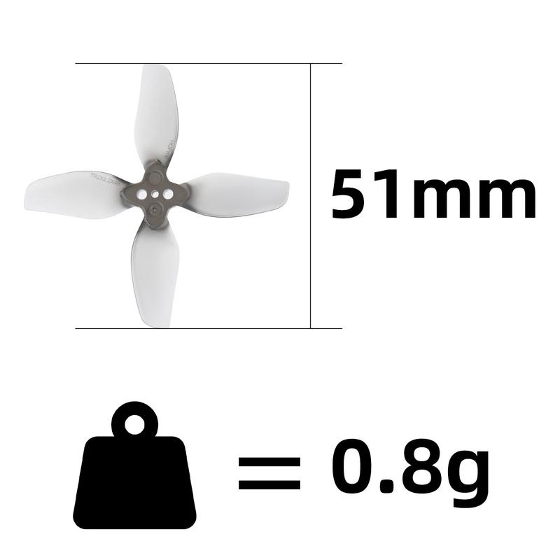 for DJI Neo 2 Propellers 4-Blade Propeller Drone Camera Accessories