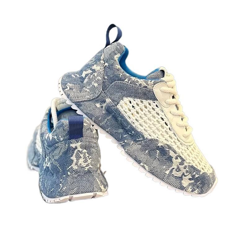 New autumn mesh breathable Parra shoes casual sports running dad trendy shoes