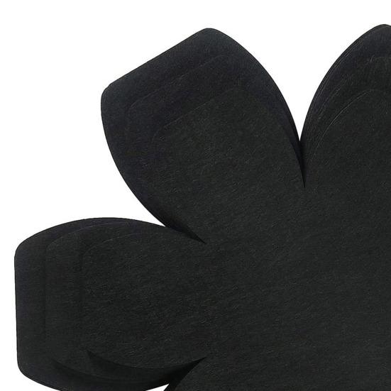 12Pcs/Set Pot Stackable Protectors Washable Scratch-proof Hexagon Flower Shape Pan Pads for Kitchen