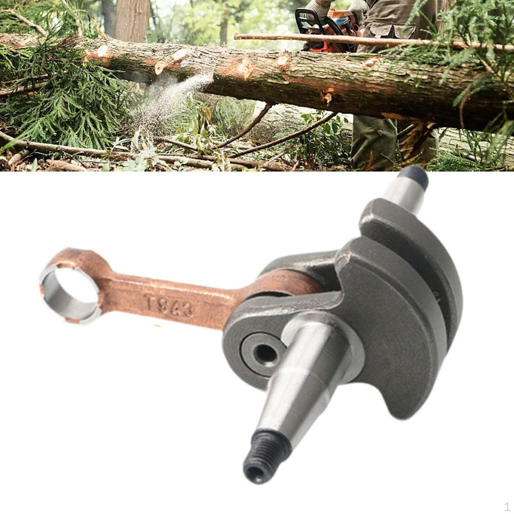 52/58/60 Kettensägenteile, einfach zu verwendendes Ersatz-Gas-Fällbaugruppen-Kurbelwellenöl