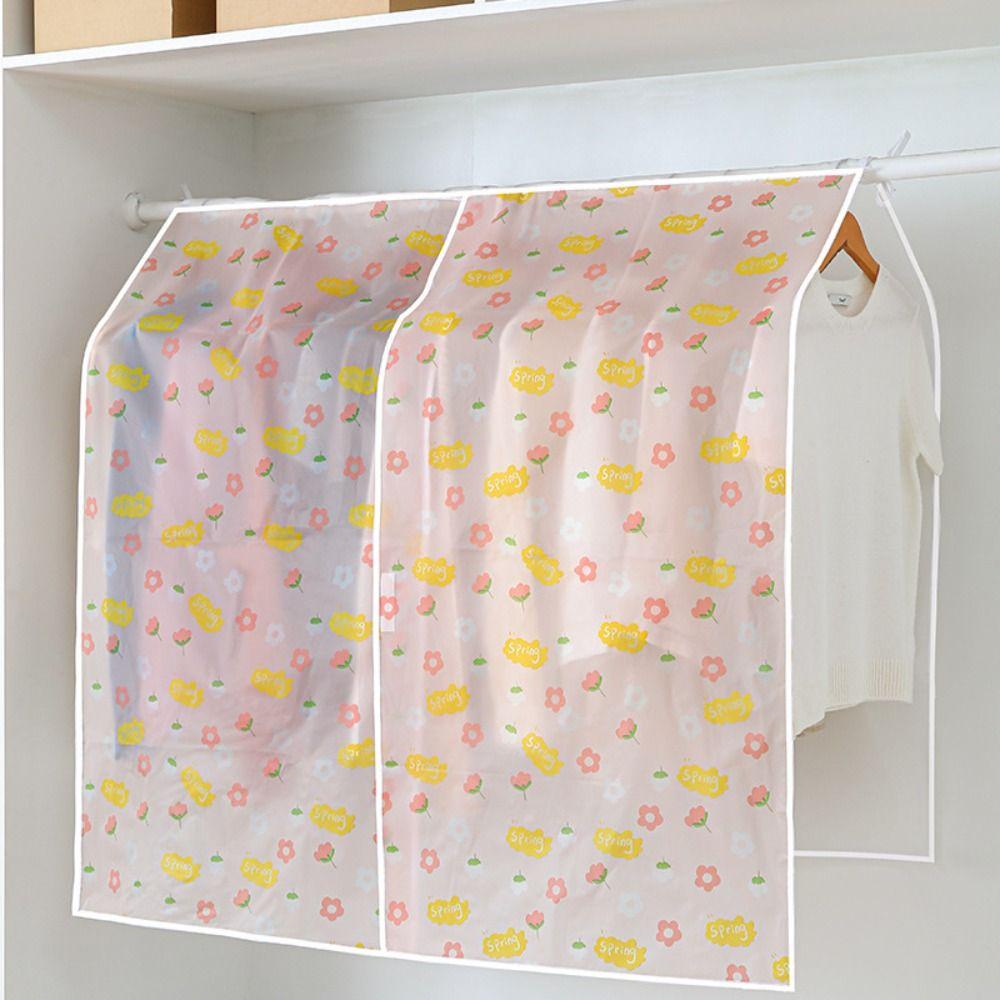 Large Capacity Clothes Dust Cover Thicken Clothing Hanging Organizer Covers Dust Cover Cloth