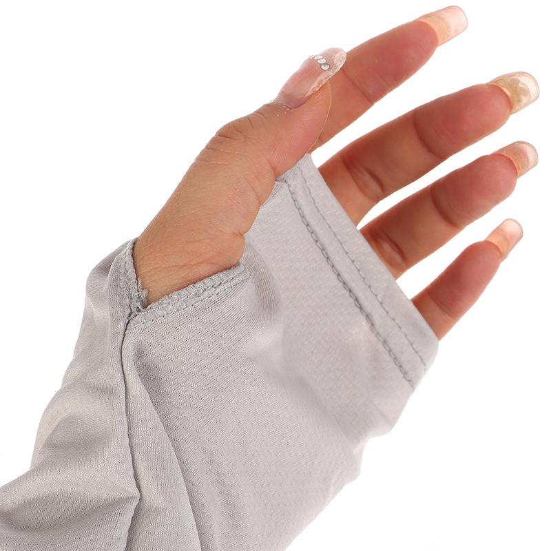 Unisex Cooling Arm Sleeves Hand Protector Cover Sun Protection Sleeve Scarf