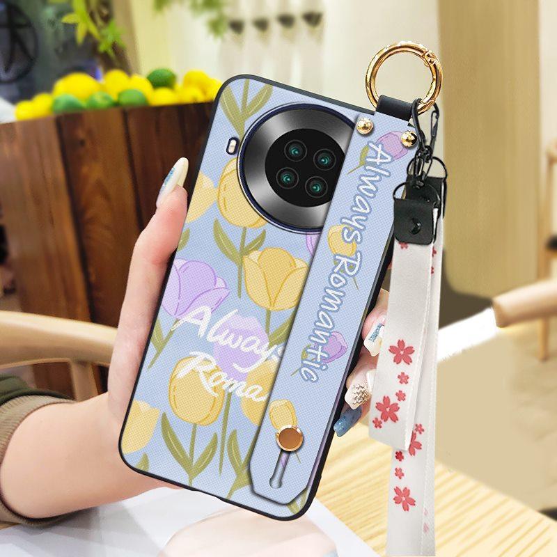 Soft Case Protective Phone Case For Cubot Note20 Anti-dust Back Cover Durable Wrist Strap Dirt-resistant Shockproof Ring