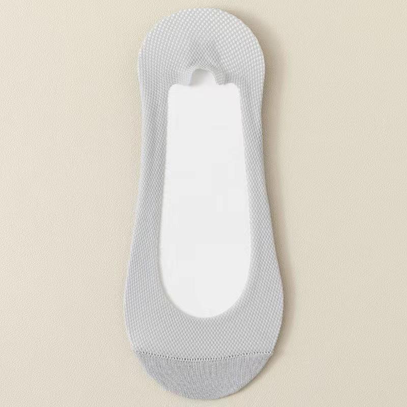

Женские носки-невидимки с низким вырезом из ледяного шелка - Дышащие тонкие из смесового хлопка для весны/лета One Size
