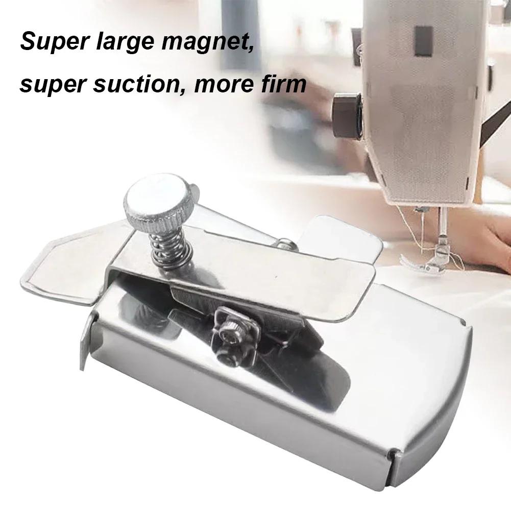 10PCS Magnetic Seam Guide Multifunctional Magnet Gauge Sewing Tools Edge Locator Universal Sewing Machine Gauge Hem Guide