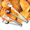 Bowl-shaped Stainless Steel Food Clip Buffet Baking Bread Clip Steamed Bread Clip Multi-functional Food Clip