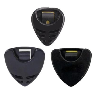10Pcs Plastic Finger Picks Organizer Guitar Plectrums Holder Picks Storage Box