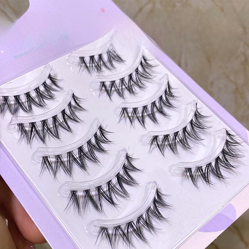 Mengji Shangpin Natural Thin Stem Mixed Thai Makeup False Eyelashes MJ07