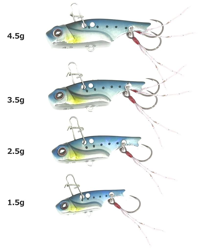 Abu Garcia Micro Iron Plate Pink Silver SSMT1.5G 1.5g (PKSV)