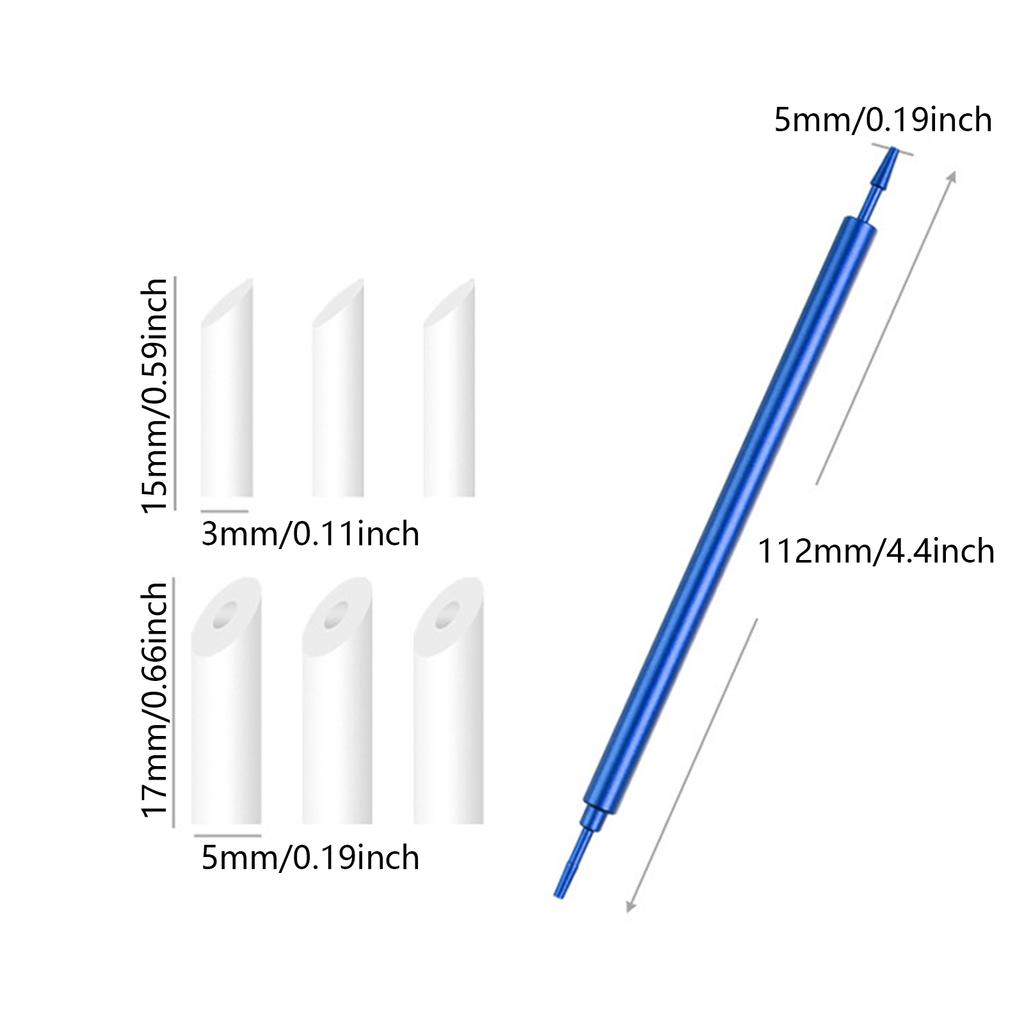 Professional Metal Model Wiping Sticks Suitable for Precise Detailing and Weathering Effects in Crafting Decal Smoothing