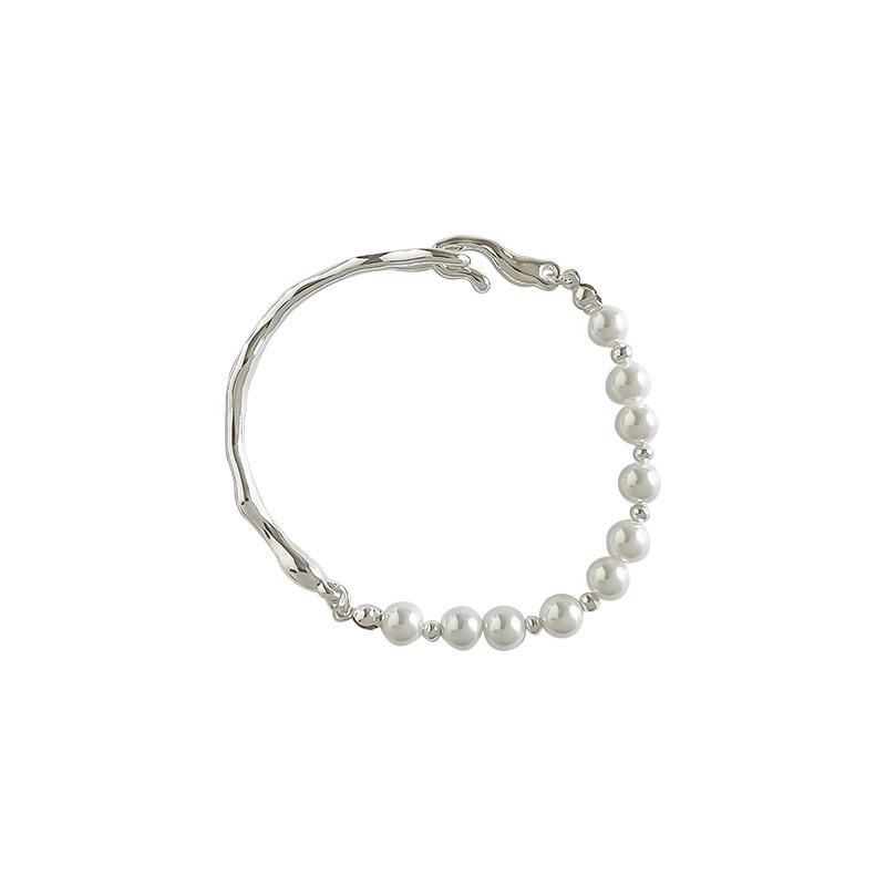 Trendy Baroque Pearl Couples Bracelet - 2023 Light Luxury Design for Women