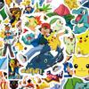 10/30/50pcs  Anime Graffiti Stickers Cute Pikachu Stickers Decals DIY Skateboard Phone Cases Kawaii Cartoon Sticker Toy