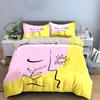 Abstract Minimalist Art Prints Set Soft Comfortable Duvet Cover Bedding Set Included 1*Duvet Cover & 2*Pillowcases Gift
