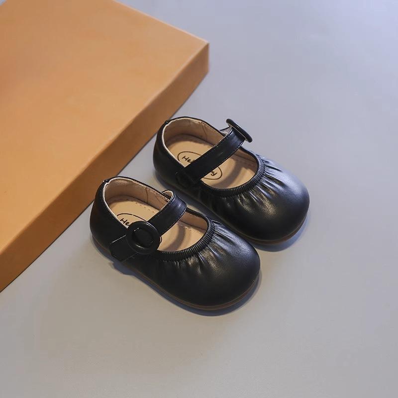 

Anti-slip Shoes - New Style Girls Shoes, Fashionable Soft-soled Baby Walker Shoes 25 чорний