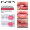 Marine Collagen Lip Mask with Strawberry Extract  Deep Hydrating, Wrinkle-Reducing, Plumping Lip Treatment  10 Pack for Smooth, Soft, Youthful Lips
