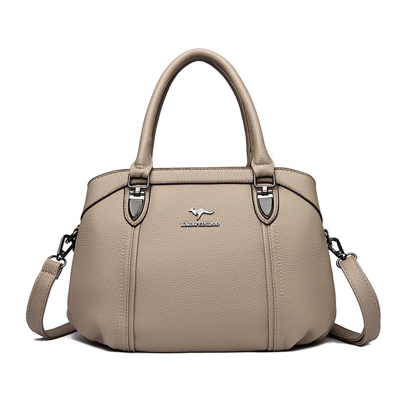 Umhängetasche, Mom Bag, Einzel-Schultertasche, Mehrere Fächer, Damen-Tasche mit großem Fassungsvermögen