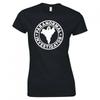 Maglietta Skinny Fit Fantasma Investigatore Paranormale Divertente