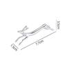 Dachshund Shape Alloy Chopstick Holder - Creative, Exquisite Tableware Rest