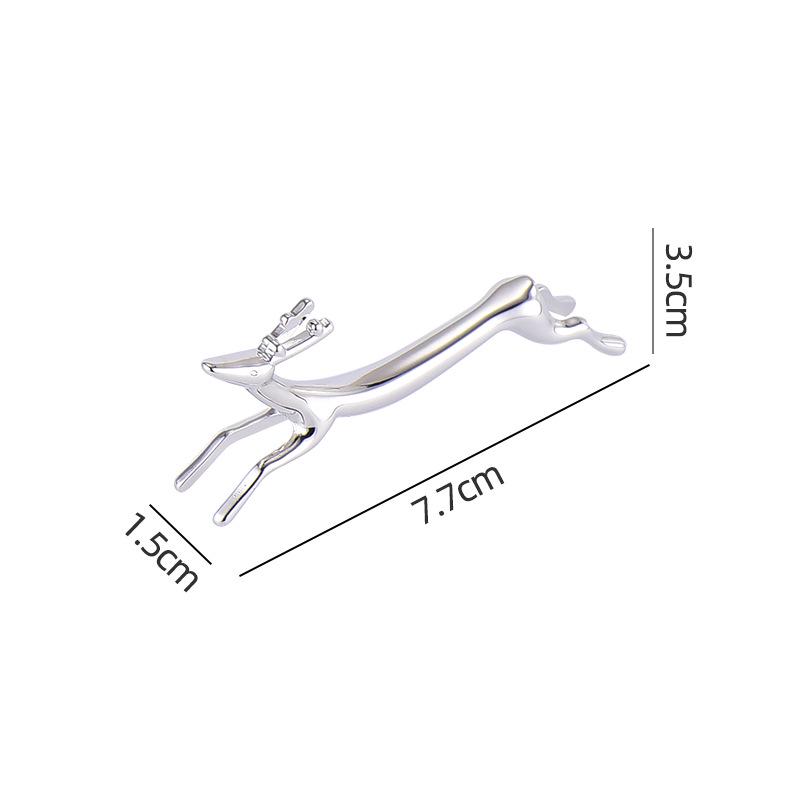Dachshund Shape Alloy Chopstick Holder - Creative, Exquisite Tableware Rest