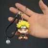 Anime Naruto Figure Kakashi Gaara Sasuke Keychain Adorable Car Keychains For Pendant Keys Holder Accessories Backpack Charm Gift