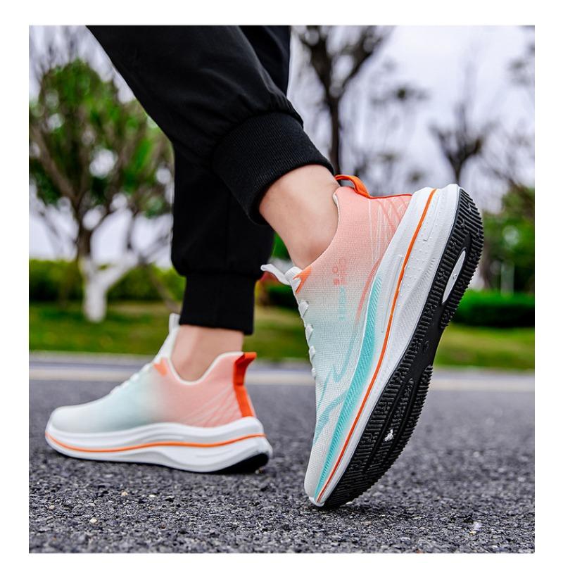 Men S Large Size Low Top Breathable Mesh Soft Sole Lightweight Running Shoes