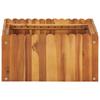Garden Raised Bed 50 X 50 X 25 Cm Solid Acacia Wood