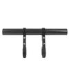 Bike Multifunction Extension Bracket Code Table Light Support Flashlight Stand Carbon Grain Double Clampblack