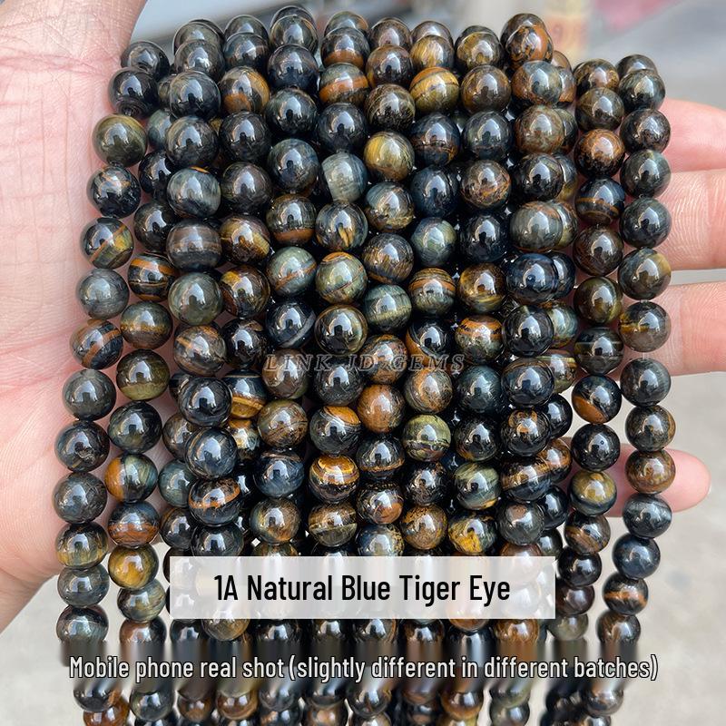 Jingde Jewelry Tiger Eye Yellow Round Beads for DIY Accessories