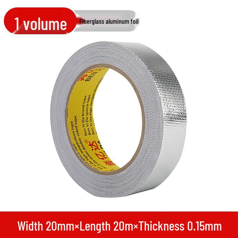 High-Temperature Resistant Self-Adhesive Aluminum Foil Sticker for Kitchen Countertops: Waterproof, Oil-Proof, and Mildew-Resistant