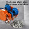 Manual T-Type Trolley Monorail Crane I-Beam Pulley Sliding Lifting Tool Hoist Lifter Monorail Hoisting Pulley Truck