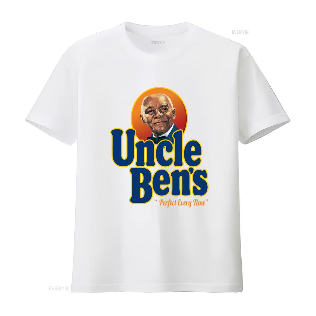 Uncle Bens Rice Food Cooking T Shirt Cute Hipster All Match Perfect Every Time Vintage Washed Soft Top For Everyday Wear