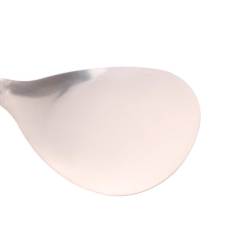 

Stainless Steel Hammer Patterned Long Handle Rice Spoon Cafeteria Restaurant Self-Service Rice Shovel Household Rice Scoop onesize