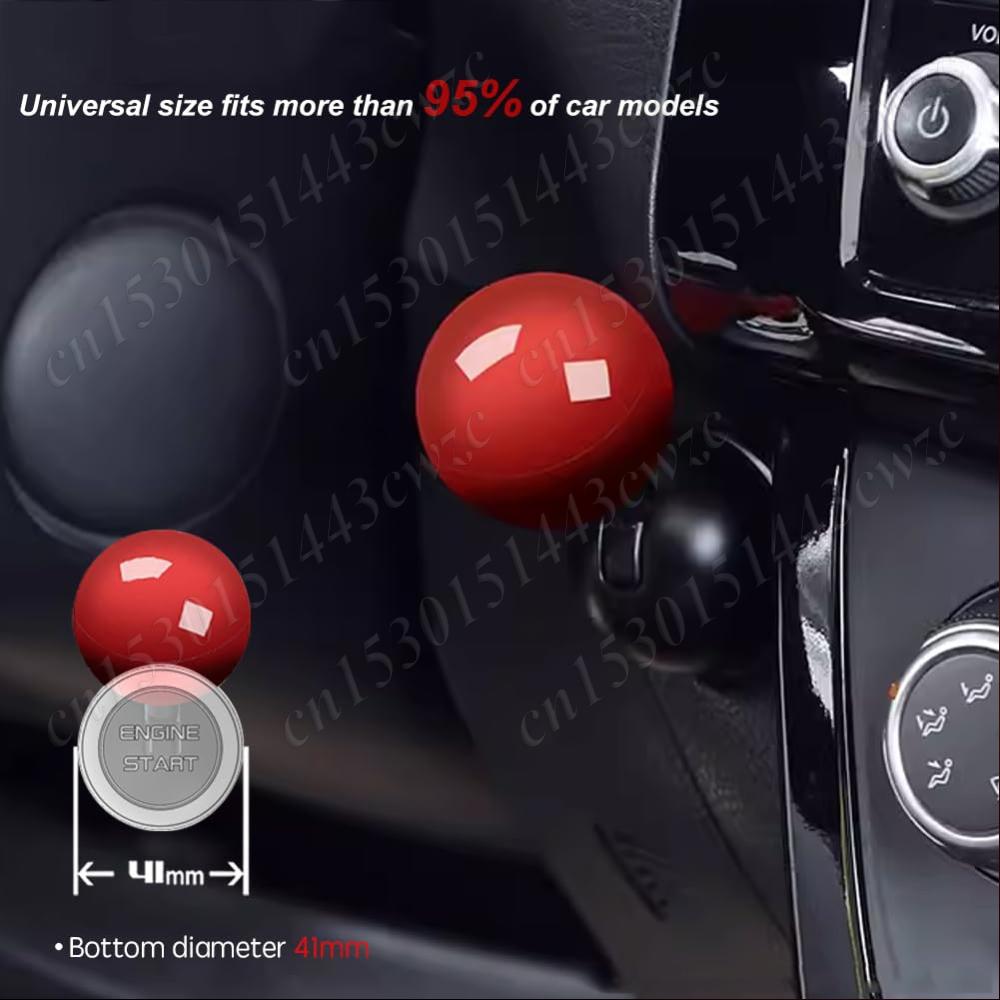

Car Start Button Push Start Auto Ignition Button Cover Automotive One-Touch Button Rocker Car Engine One Click Start Lever