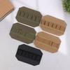 Portable Bag Insert Elastic Holder Elastic Loop Panel Hook And Loop Organizers Pouch Insert Attachment With Hook Fastener