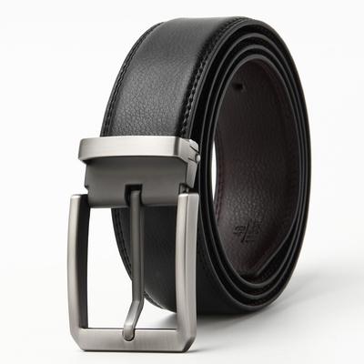 Needle Buckle Men's Belt Real Cowhide Korean Business Casual Second Layer Cowhide Belt Men's Belt