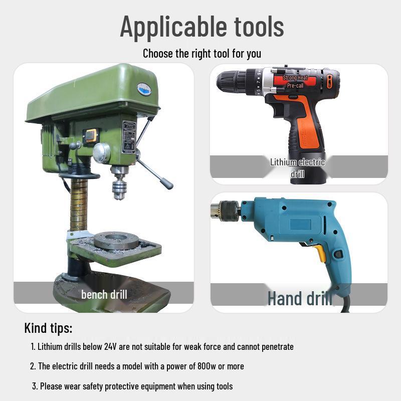 Primärfarbe Holzbearbeitung Lochsägebohrer für Massivholz und Hartholz Scharnierlochvergrößerung